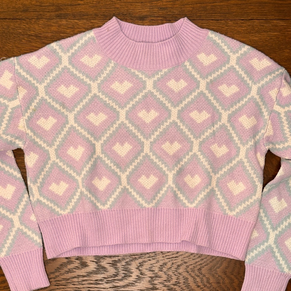 Wild Fable Heart Sweater